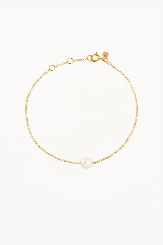 14k Solid Gold Tranquillity Bracelet